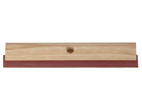 450mm Wooden Back Squeegee - Head Only