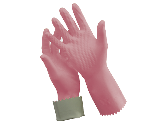 Silver Lined Rubber Gloves